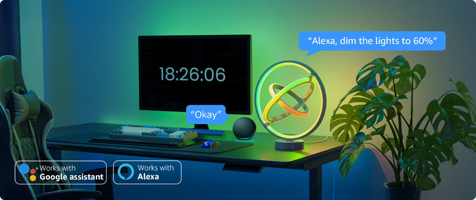 Lepro TB1 works with Alexa Voice control