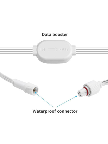 Lepro 3m/10ft Extension Lead for EE1 Permanent Outdoor Lights Only