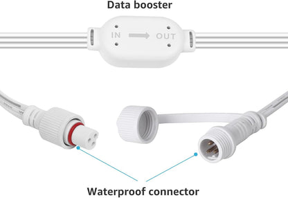 Lepro 3m/10ft Extension Lead for E1 Permanent Outdoor Lights Only