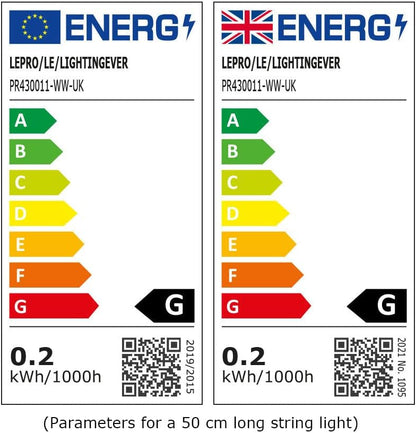 Lepro Fairy Lights Plug in, 20m 200 LED Copper Wire Fairy Lights, 66ft Warm White Fairy String Lights Mains Powered for Indoor Outdoor, Bedroom, Wedding Decor, Garden, Party, Christmas and More