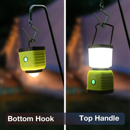 Lepro Camping Light Rechargeable, 1300 Lumen Camping Lantern for Tents, Dimmable 4 Modes, Tent Lights with 3600mAh Power Bank, Camping Accessories, Rechargeable Lantern for Outdoors, Emergency