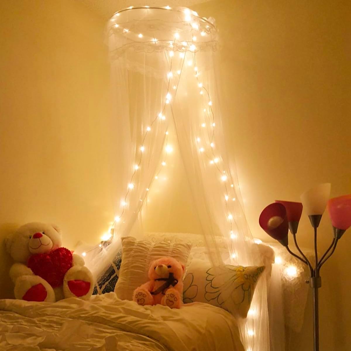 Lepro Fairy Lights Plug in, 10m 100 LED Copper Wire Fairy Lights, 33ft Warm White Fairy String Lights Mains Powered for Halloween, Bedroom, Wedding Decor, Garden, Party, Christmas and More