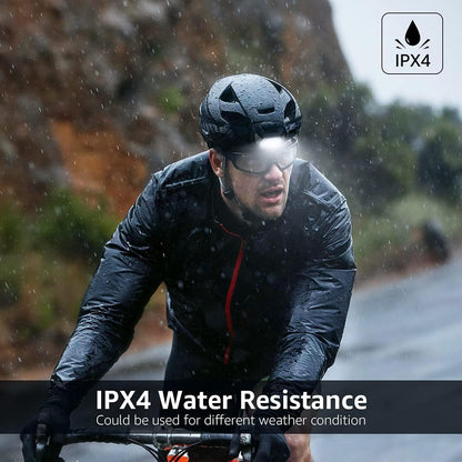 LE Head Torch, [2 Pack] Super Bright LED Headlamp with 6 Lighting Modes, Waterproof, Battery Powered LED Lightweight Headlight for Cycling Running Camping for Kids Adults [Not Included Battery]