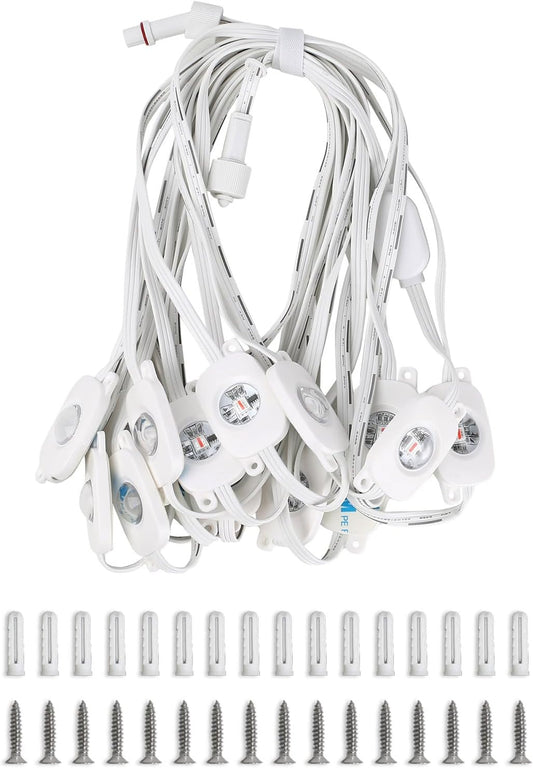 Lepro 7.5m/25ft EE1 Permanent Outdoor Lights Accessories, Single Strand Only