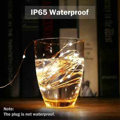 Lepro Fairy Lights Plug in, 20m 200 LED Copper Wire Fairy Lights, 66ft Warm White Fairy String Lights Mains Powered for Indoor Outdoor, Bedroom, Wedding Decor, Garden, Party, Christmas and More