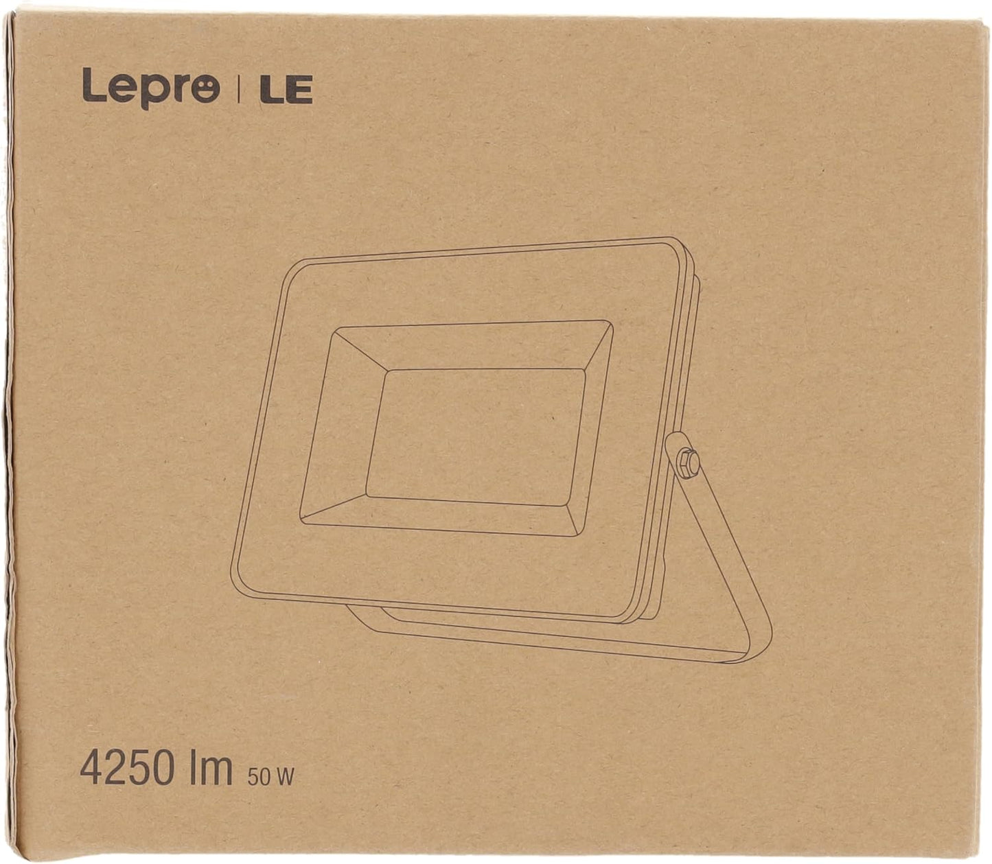 Lepro 50W Led Floodlight Outdoor, 4250lm LED Security Lights, 350W Incandescent Lamp Equivalent, Waterproof IP65, Daylight White Outdoor Lights for Warehouse, Playground, Backyard and More