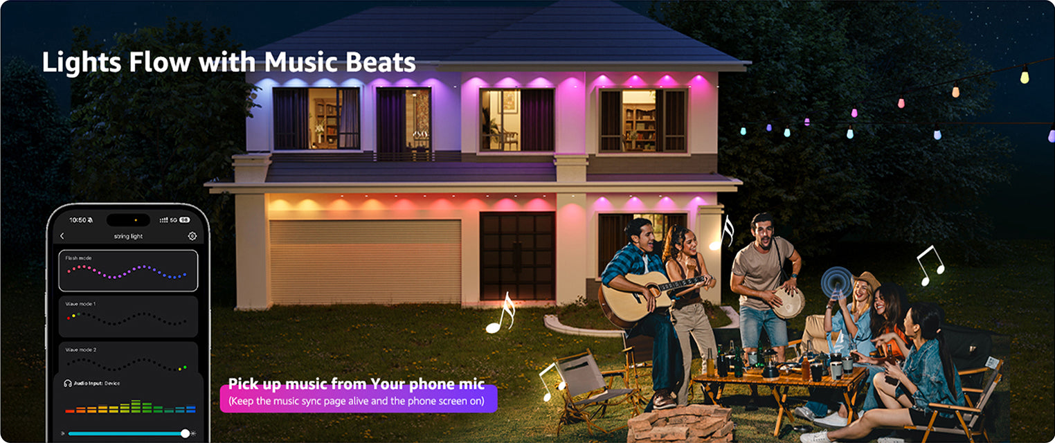 Lepro E1 with music sync