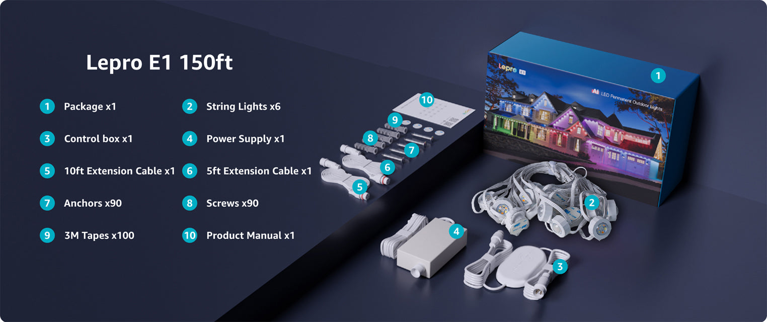 Lepro E1 150 ft package